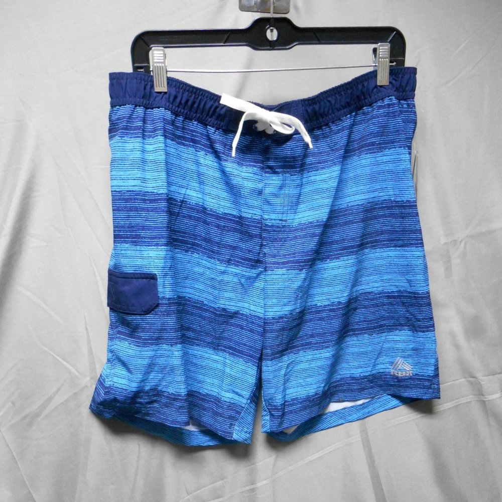 NWT RBX blue swim trunks board shorts men’s XL